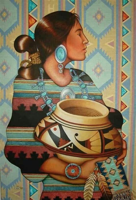 Navajo Native American Paintings Native American Artists Native