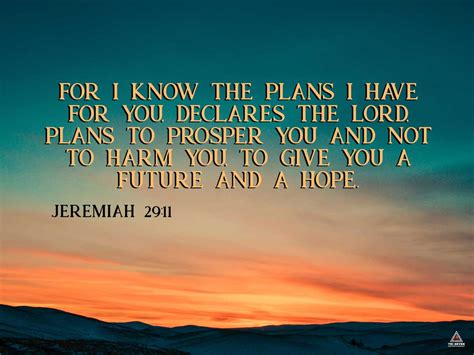 Jeremiah 2911 Poster A Future And A Hope Bible Verse Quote Wall Art