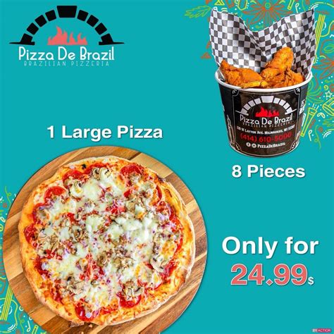 Pizza De Brazil 📣📣 Dont Miss Our Amazing Offer 📣📣 8 Pcs Of