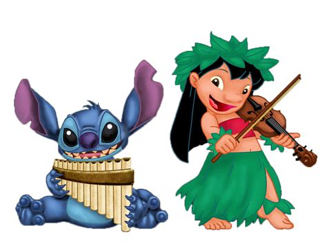 The following are fictional characters from disney's lilo & stitch franchise. Cartoon Characters: Lilo y Stitch