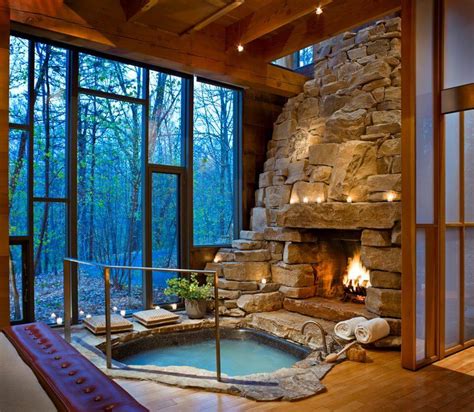 The only problem is that the soot and smoke marks and grime are really obvious on the fireplace bricks. 13 Most Amazing Fireplaces on Earth - Apartment Geeks