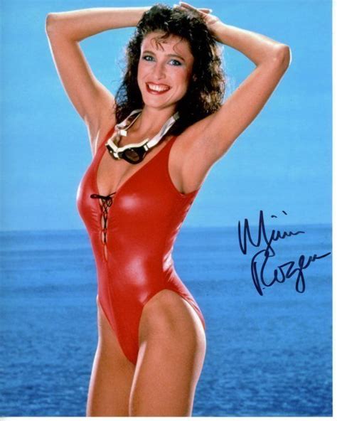 Mimi Rogers Signed Autographed Sexy Bathing Suit Photo Mimi Rogers Nfl Saints And Bathing Suits