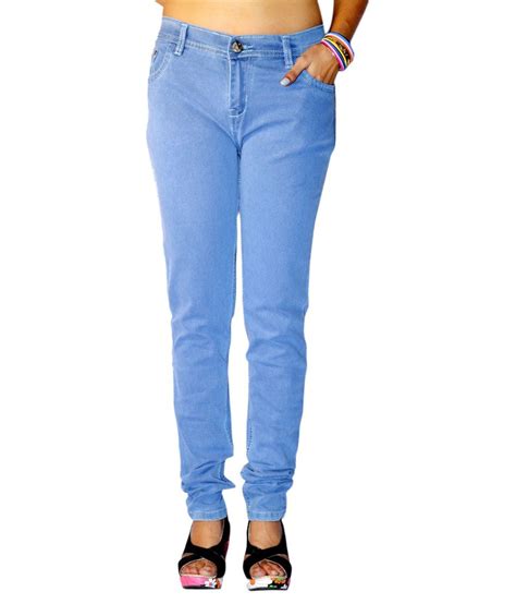 Ansh Fashion Wear Dark Blue Light Blue Women Lycra Denim Jeans Pack Of 2 Buy Ansh Fashion