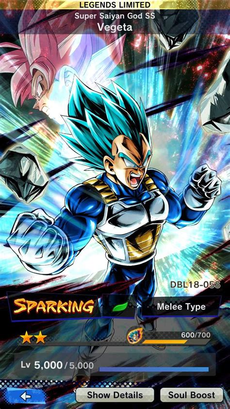While the super anime is on hold, the tcg continues to grow. GG got Legend limit Super Saiyan blue Vegeta | Wiki ...