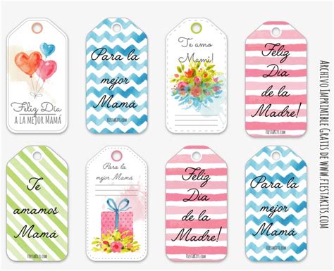 Flower cartoon mothers day clipart. Tag Png Dia De La Madre PNG Image | Transparent PNG Free ...