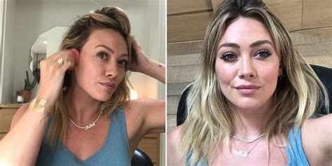 Hilary Duff Shares Her Makeup Routine Popsugar Beauty