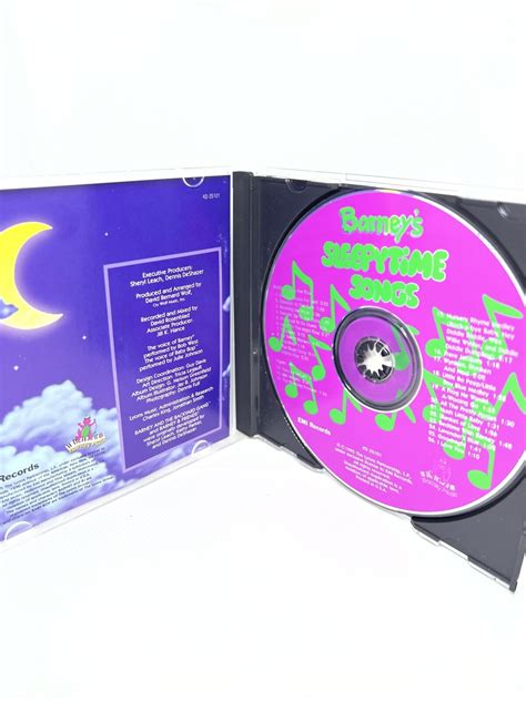 Barney Sleepytime Songs Childrens Cd 1995 724383510122 Ebay