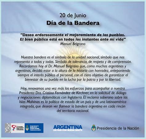 Día De La Bandera Nacional Argentina Imágenes Frases E Información Del 20 De Junio Que Dia