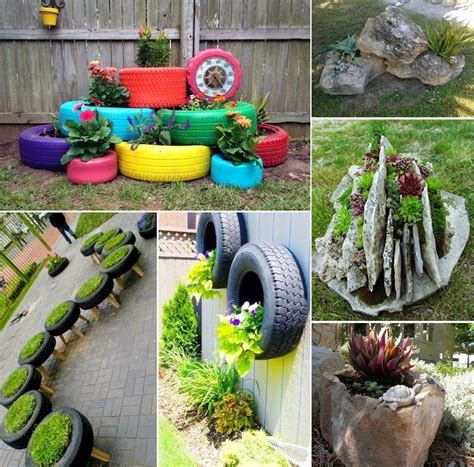 24 Creative Garden Container Ideas Diy Craft Projects