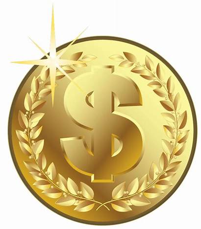Coin Gold Clipart Coins Money Transparent Background
