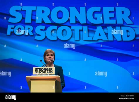 First Minister Of Scotland And The Leader Of The Scottish National