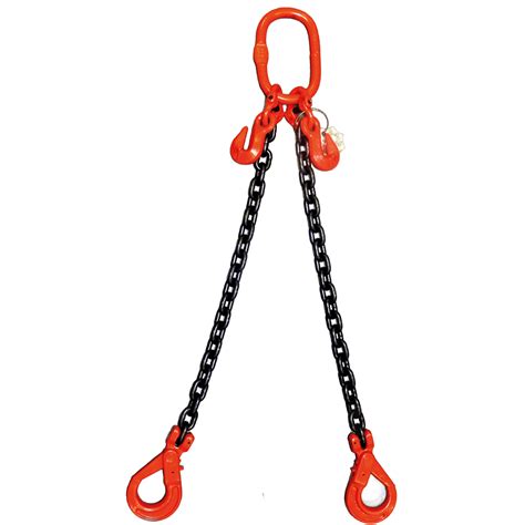 75 Tonne 2leg Chainsling Adjustable And Cw Safety Hooks Safety Lifting