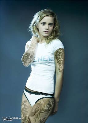Emma Watson Tattoo