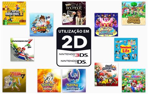 Wśród kompatybilnych gier znajdują się również te dedykowane wyłącznie konsolom nintendo, z. Nintendo 2DS | Família Nintendo 3DS | Nintendo