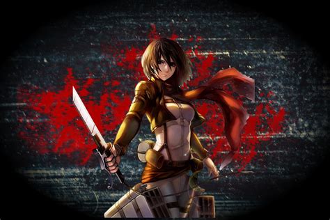 20 Anime Wallpaper Mikasa