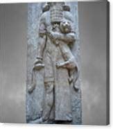 Assyrian Statue Of King Sargon Ii At Khorsabad Bc Louvre