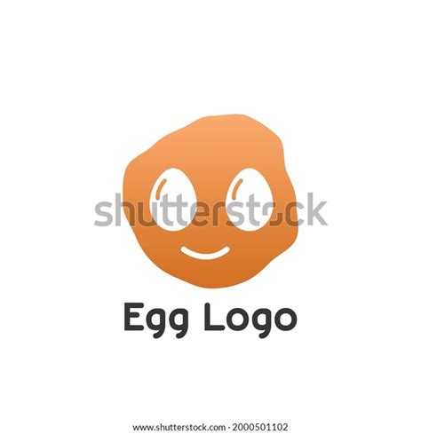 Simple Unique Design Chicken Egg Logo Stock Vector Royalty Free