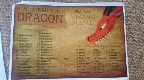 Httyd Viking Names Check Out Our Httyd Hiccup Viking Selection For