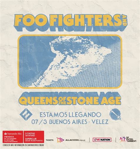 Foo Fighters Queens Of The Stone Age En Argentina