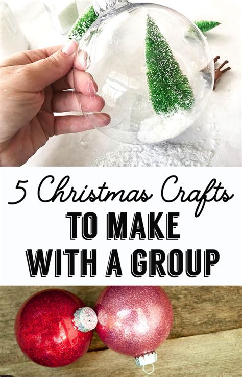 5 Christmas Crafts You Can Make With A Group Clumsy Crafter