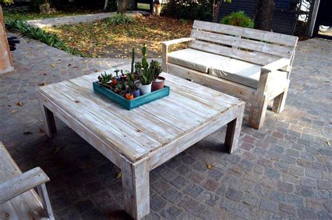 The outdoors can create a lively world for the ones. Wooden Pallet Furniture Set For Patio