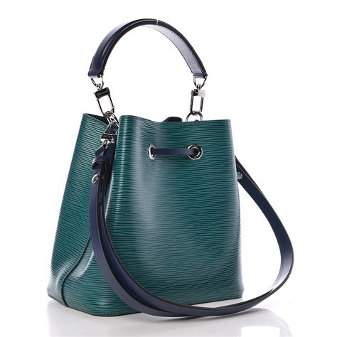Louis Vuitton Epi Neonoe Bb Emerald Green Indigo 481417
