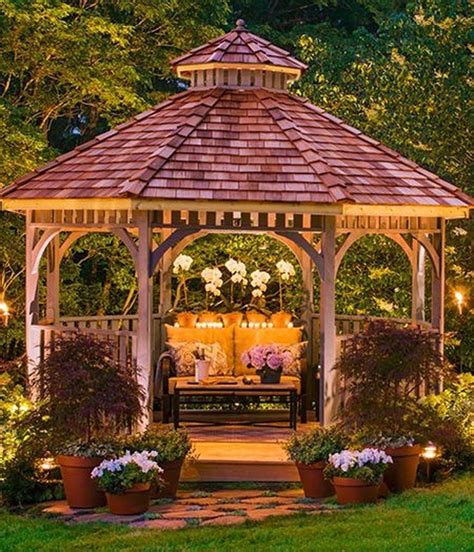 Nice 41 Creative Diy Backyard Gazebo Design Decoration Ideas Diy