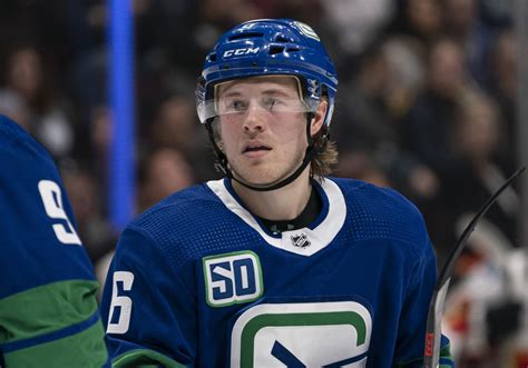 Canucks Brock Boeser Is Becoming More Than Just A Pure Goal Scorer