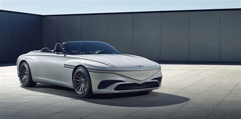 Genesis Unveils X Convertible Concept A Luxurious Four Seater Ev With