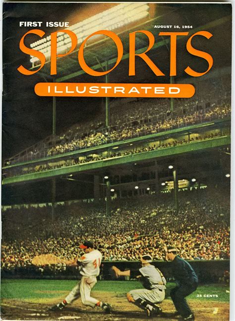 Lot Detail 1954 Original First Sports Illustrated Magazine With