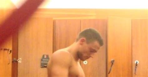 My Own Private Locker Room Sexy Muscle Guy Caught Dressing Up In Locker Room