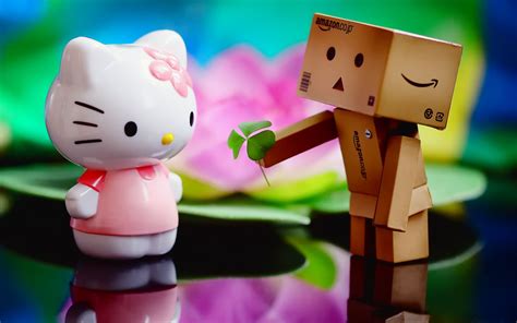Free Download Danbo Love Kitty Hd Wallpaper Animation Wallpapers