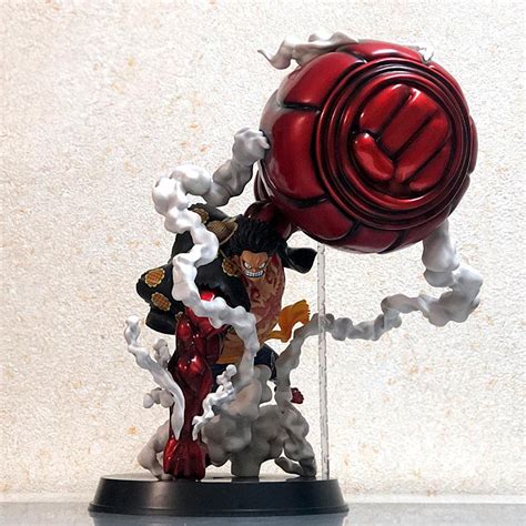 Buy One Piece Action Figure Luffy Gear 4 Kong Gun New Figure Wano Kuni
