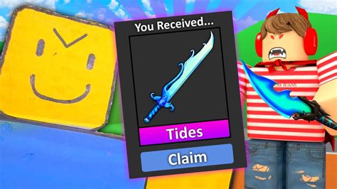 Get a free orange knife by entering the code. CHREESTY4 vs FANS FOR GODLY PRIZE! (Murder Mystery 2 ...