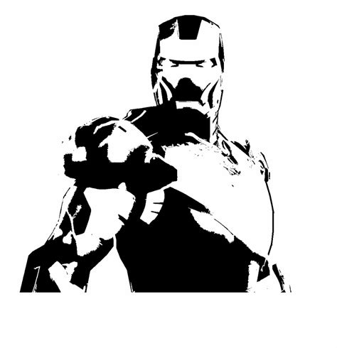 Iron Man Marvel Dc Comics Stencil Printer Man Images