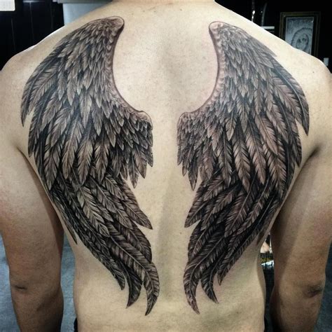 Attractivetattoos Back Tattoos For Guys Wing Tattoo Men Angel
