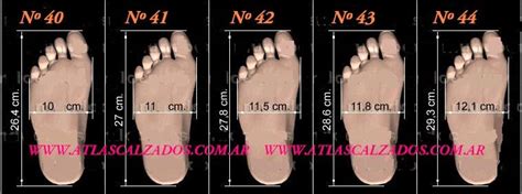 Notas Calzados Atlas Medida De Pie Y Equivalencias