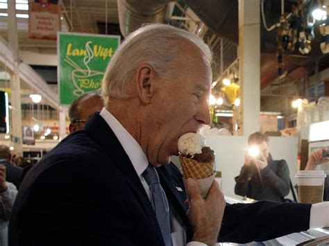 Incredibly Important Photos Of Joe Biden Eating Ice Cream Sfgate