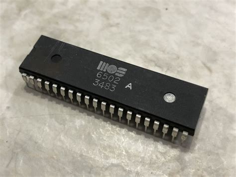 Mos 6502 Microprocessor The 8 Bit Guy