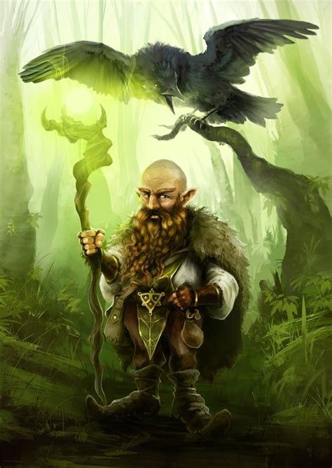 Gnome Wizard From Daniel Comerci Dungeons And Dragons Art Character
