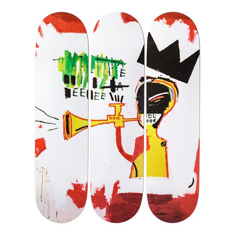Trumpet Triptych Jean Michel Basquiat The Skateroom