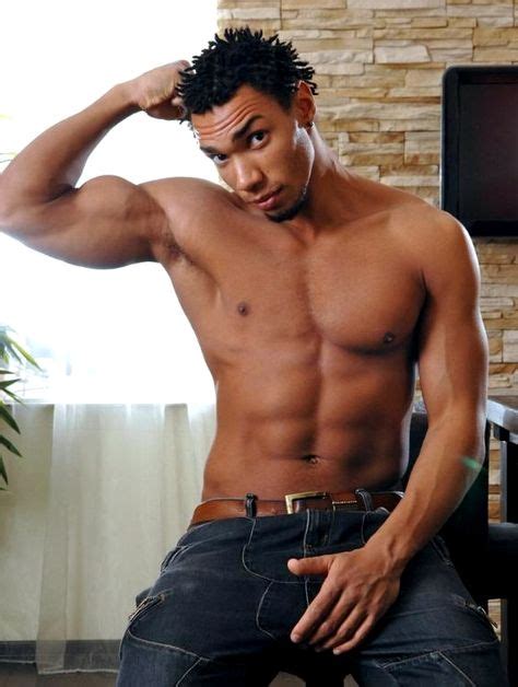 Erick Lewis Gay Men Shirtless Sexy Hot Black Black Gay Men