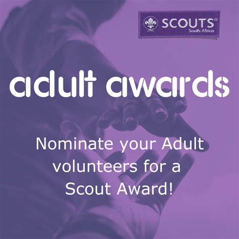 Recognise Your Volunteers With A Scouts Sa Award Scouts South Africa