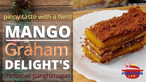 How To Make Mango Graham Delight S Mango Graham Cake Youtube
