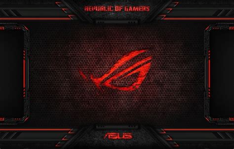 Wallpaper Red Game Asus Rog Asus Rog Images For