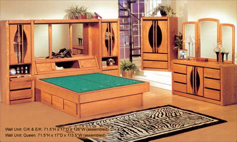Water beds are a sure bet for giving a bedroom that custom look and feel. Waterbed Matrix 72" Wall Unit or with Waterbed - EK/CKing ...