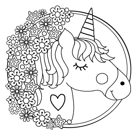 Each page is 8.5 x 11 so all you need is regular, us letter size copy paper to print your coloring pages. Get Unicorn Coloring Pages For Kids PNG