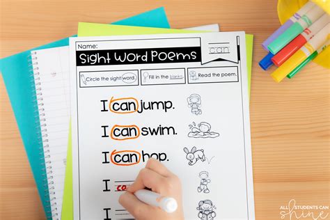 Effective Strategies For Teaching Sight Words To Primary Students All