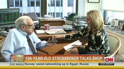 106 Year Old Stockbroker Still Working Cnn Video