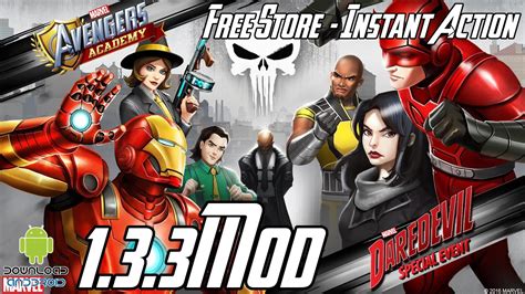 Marvel Avengers Academy 133 Mod Free Store Instant Action Free